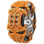 Cadenas de nieve de emergencia para nieve para automóviles SUV General Tires, Yellow 8764A
