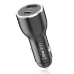 QL845C PD 45W USB-C / Tipo-C + Cargador de coche USB QC 3.0, QL845C