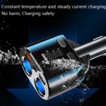 Cargador de coche Ozio, enchufe de conversión de encendedor de cigarrillos, cargador de parpadeo rápido USB para coche, CL48Q Black, CL48Q Blue, CL48 PD Black, CL48 PD Blue - Imagen 4