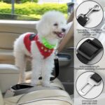 10 PCS Asiento de automóvil Cinturón de seguridad de hebilla para mascotas, entrega aleatorio de color - Imagen 5