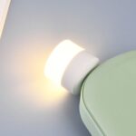 5 PCS 1W USB Power LED Protección ocular Mini luz nocturna