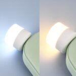 5 PCS 1W USB Power LED Protección ocular Mini luz nocturna - Imagen 2