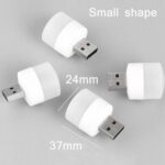 5 PCS 1W USB Power LED Protección ocular Mini luz nocturna - Imagen 3