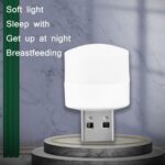5 PCS 1W USB Power LED Protección ocular Mini luz nocturna - Imagen 4