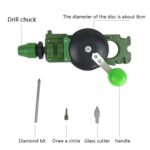 Hand-Operated Hole Puncher Glass Hand-Held Sharpener Household Tool - Imagen 4