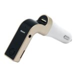 G7 Coche manos libres Bluetooth FM Player MP3, G7 Gold