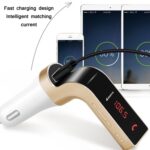 G7 Coche manos libres Bluetooth FM Player MP3, G7 Rose Gold - Imagen 5