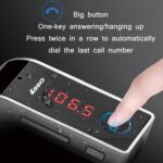 G7 Coche manos libres Bluetooth FM Player MP3, G7 Rose Gold - Imagen 6