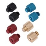 Adaptador de tornillo de 10 piezas, 1/4 Female to 3/8 Male Screw (Red) - Imagen 2