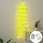 0.9m 100 LED Simulación Verde Plantación Alambre de cobre Luz decorativa, Especificaciones:, Battery Box + RC