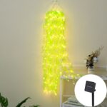 0.9m 100 LED Simulación Verde Plantación Alambre de cobre Luz decorativa, Especificaciones:, Solar Power