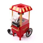 Máquina de palomitas de maíz eléctrica con carro automático de 1200 W, 220V EU  Plug - Imagen 4
