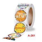 10 Uds. Caja de regalo para niños, pegatinas de embalaje, pegatinas de sellado de sobres, A-261 Stickers - Imagen 3