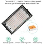 Lámpara de crecimiento impermeable de espectroscopia completa de luz LED para plantas, EU Plug 24 Beads 25W, EU Plug 144 Beads 200W, UK Plug 24 Beads 25W, UK Plug 144 Beads 200W, AU Plug 24 Beads 25W, AU Plug 144 Beads 200W, Three-wire Access 24 Beads ... - Imagen 3