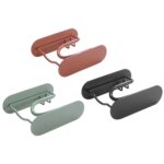 Secador de pelo para baño Sin colgador de hierro perforado, Marrón, Verde, Negro - Imagen 2
