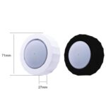 Luz de lectura estroboscópica inalámbrica USB para techo de coche Z7, White - Imagen 2
