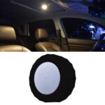 Luz de lectura estroboscópica inalámbrica USB para techo de coche Z7, Black