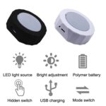 Luz de lectura estroboscópica inalámbrica USB para techo de coche Z7, Black - Imagen 3