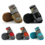 4 PCS / Set HCPET Zapatos para perros Zapatos de red transpirables para perros, No.2 4.5cm - Imagen 2