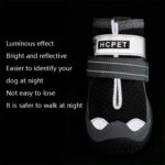 4 PCS / Set HCPET Zapatos para perros Zapatos de red transpirables para perros, No.3 5cm - Imagen 4