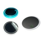 1 par de 68 mm LED Smart Light-Emitting Coaster Light Car Cup Slot Atmósfera Luz, Magic Array - Imagen 2