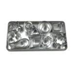Molde de galletas de acero inoxidable, 30 PCS / Set