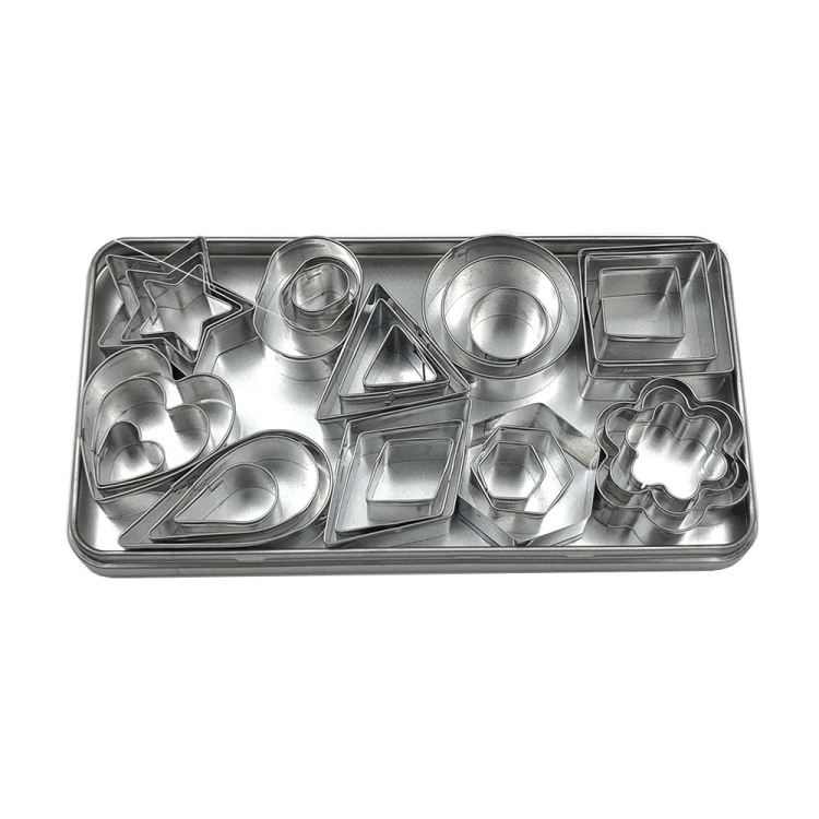TBD0601923101.jpg Molde de galletas de acero inoxidable, 30 PCS / Set - Imagen 1