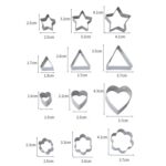 Molde de galletas de acero inoxidable, 30 PCS / Set - Imagen 5