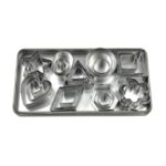 Molde de galletas de acero inoxidable, 27 PCS / Set