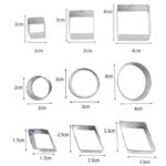 Molde de galletas de acero inoxidable, 27 PCS / Set - Imagen 6