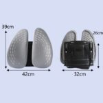 Cojín de asiento de masaje para coche 5297, Black with Black, Gray with Gray, Beige with Beige, Beige with Pink - Imagen 3