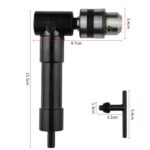 Accesorios de transmutador de taladro eléctrico de ángulo recto de 90 grados, 3125 - Imagen 2