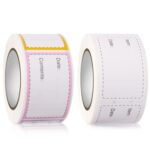 5 uds. Etiqueta autoadhesiva de almacenamiento de catálogo de alimentos con fecha segura, 5 x 3cm - Imagen 2