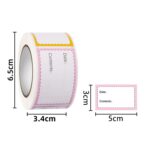 5 uds. Etiqueta autoadhesiva de almacenamiento de catálogo de alimentos con fecha segura, 5 x 3cm - Imagen 3