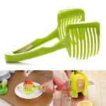 Cortador de frutas y verduras de cocina creativa de mano, cortador de limón, herramienta de cocina multifunción