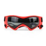Gafas de sol para perros con montura blanda Anti-UV para mascotas, Rojo, Negro - Imagen 2