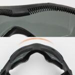 Gafas de sol para perros con montura blanda Anti-UV para mascotas, Rojo, Negro - Imagen 6