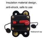 CB2 Car RV Yacht Audio Modificación Interruptor de disyuntor automático, 50A - Imagen 4