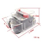 CB2 Car RV Yacht Audio Modificación Interruptor de disyuntor automático, 60A - Imagen 3
