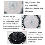 Luz 144LED de crecimiento de plantas de alta potencia XYG-UFO, enchufe de la UE, 150W - Imagen 4