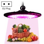 Luz 144LED de crecimiento de plantas de alta potencia XYG-UFO, enchufe de la UE, 200W