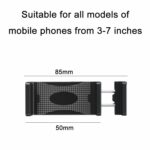 Portavasos multifuncional giratorio de doble mandril para teléfono móvil, Double Chuck Phone Holder - Imagen 4
