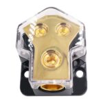 Amplificador de audio para automóvil DB31 Seguro modificado Divisor de 1 punto 2, Zinc Alloy