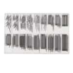 Barra de resorte de embalaje de caja sin costura de acero inoxidable, 270 PCS / Box C015 8-25mm - Imagen 2