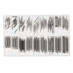 Barra de resorte de embalaje de caja sin costura de acero inoxidable, 180 PCS / Box C014 8-25mm - Imagen 2