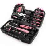 10127 Juego de herramientas para mujer 39 en 1 Herramientas de ferretería para el hogar, 39 In 1 Lady Tool Set