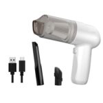 FL-8803 Aspirador de mano portátil para automóvil, estilo:, 7.4V Charging Upgrade (White)
