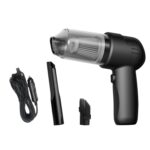 FL-8803 Aspirador de mano portátil para automóvil, estilo:, 12V Car Plug-in (Black)