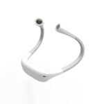 Lámpara de cuello colgante, protección ocular para estudiantes, lámpara de lectura Led, lámpara de libro recargable por USB, Blanco, Negro - Imagen 2