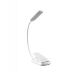 8027-1 9 LEDs Lámpara de lectura Music Score Clip Light, Blanco, Negro - Imagen 2